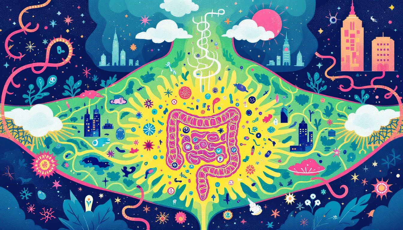 A visual representation of the connection between MTHFR mutations and IBS.