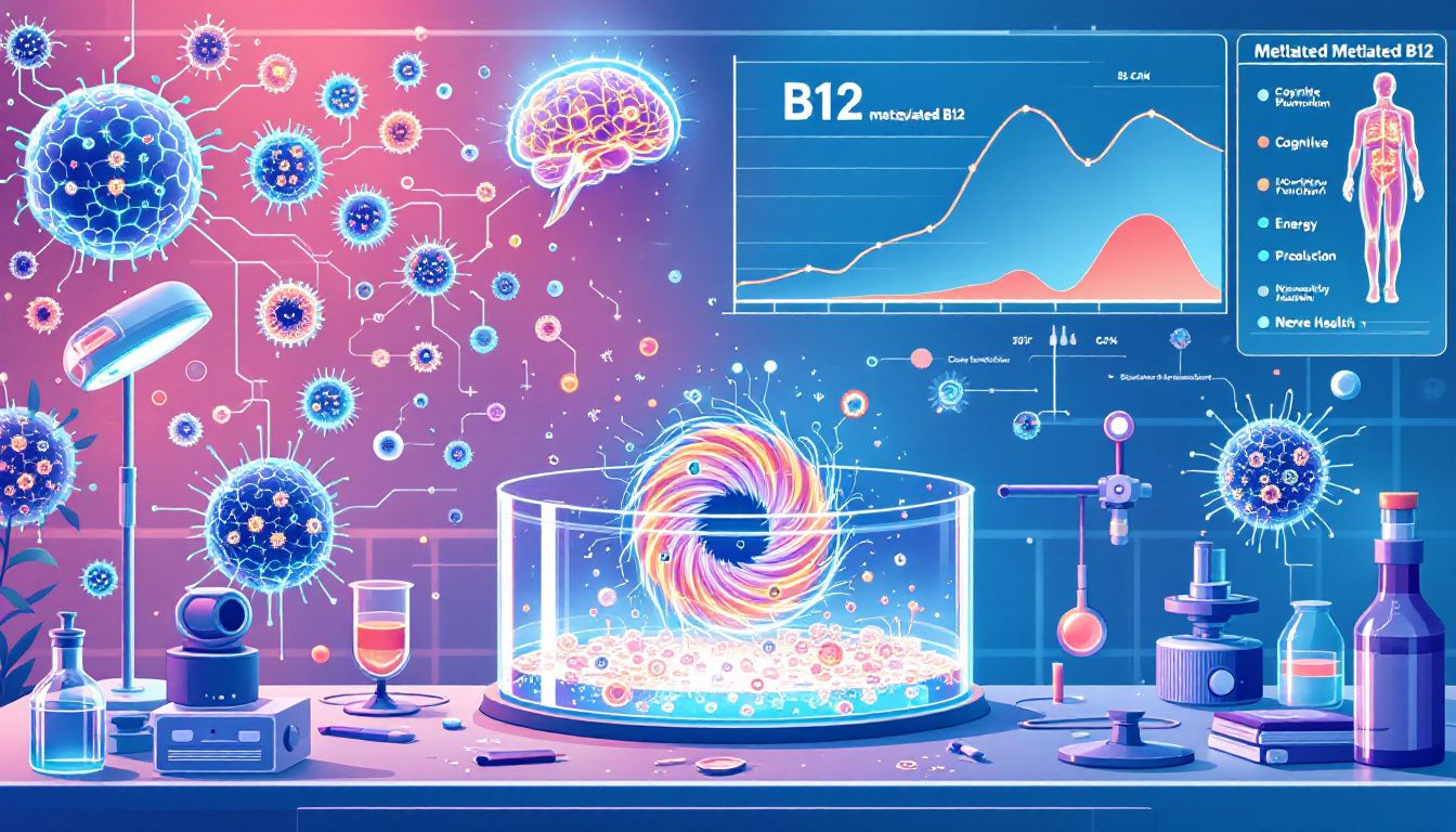 A clinical study setup examining methylated B12 effects.